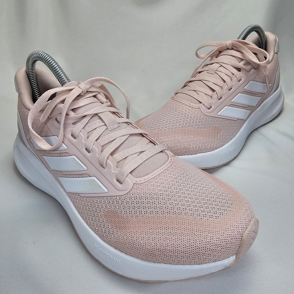 Adidas‎ Runfalcon 5 Women's 7.5 Pink White Cloudfoam Running Shoes Sneakers